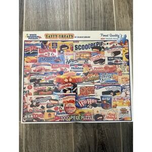 Tasty‎ Treats by Charlie Girard 1000 Piece Jigsaw Puzzle White Mountain NEW